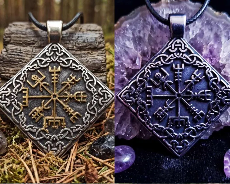 Vegvisir mit Endlosknoten